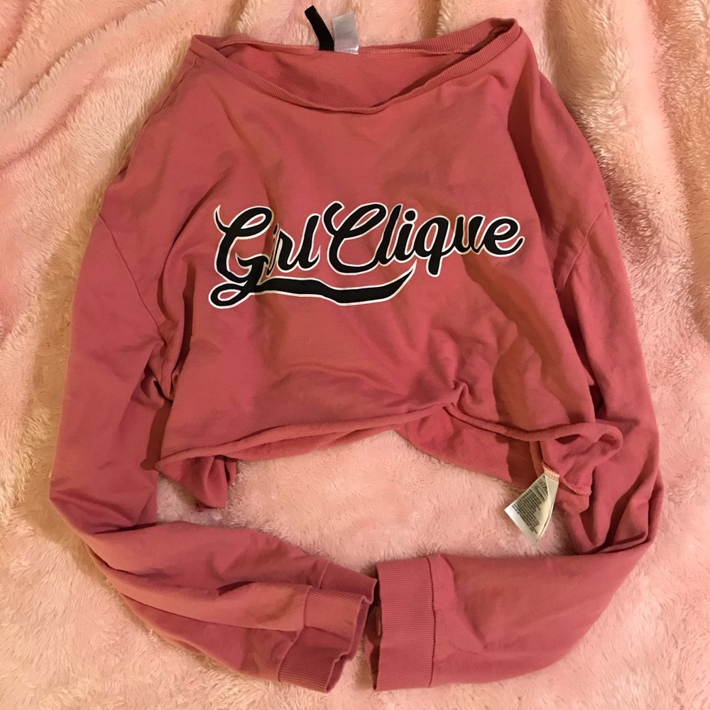 Girl Clique Longsleeve Croptop